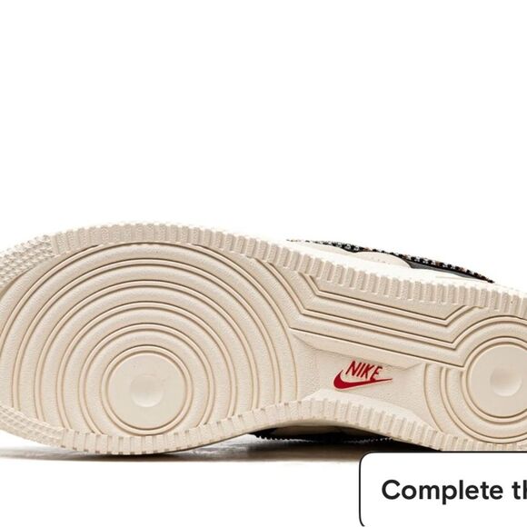 Nike Premium Goods x Air Force One “Sophia” Sneakers 7.5 - Picture 4 of 7